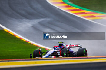 2024-07-27 - 22 TSUNODA Yuki (jap), Visa Cash App RB F1 Team VCARB 01, action during the Formula 1 Rolex Belgian Grand Prix 2024, 14th round of the 2024 Formula One World Championship from July 26 to 28, 2024 on the Circuit de Spa-Francorchamps, in Stavelot, Belgium - F1 - BELGIAN GRAND PRIX 2024 - FORMULA 1 - MOTORS