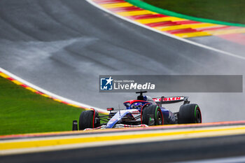 2024-07-27 - 03 RICCIARDO Daniel (aus), Visa Cash App RB F1 Team VCARB 01, action during the Formula 1 Rolex Belgian Grand Prix 2024, 14th round of the 2024 Formula One World Championship from July 26 to 28, 2024 on the Circuit de Spa-Francorchamps, in Stavelot, Belgium - F1 - BELGIAN GRAND PRIX 2024 - FORMULA 1 - MOTORS