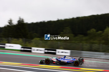 2024-07-27 - 03 RICCIARDO Daniel (aus), Visa Cash App RB F1 Team VCARB 01, action during the Formula 1 Rolex Belgian Grand Prix 2024, 14th round of the 2024 Formula One World Championship from July 26 to 28, 2024 on the Circuit de Spa-Francorchamps, in Stavelot, Belgium - F1 - BELGIAN GRAND PRIX 2024 - FORMULA 1 - MOTORS