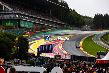 2024-07-27 - 63 RUSSELL George (gbr), Mercedes AMG F1 Team W15, action during the Formula 1 Rolex Belgian Grand Prix 2024, 14th round of the 2024 Formula One World Championship from July 26 to 28, 2024 on the Circuit de Spa-Francorchamps, in Stavelot, Belgium - F1 - BELGIAN GRAND PRIX 2024 - FORMULA 1 - MOTORS