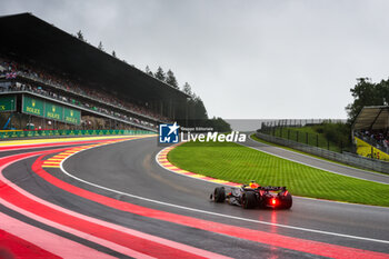 2024-07-27 - 11 PEREZ Sergio (mex), Red Bull Racing RB20, action during the Formula 1 Rolex Belgian Grand Prix 2024, 14th round of the 2024 Formula One World Championship from July 26 to 28, 2024 on the Circuit de Spa-Francorchamps, in Stavelot, Belgium - F1 - BELGIAN GRAND PRIX 2024 - FORMULA 1 - MOTORS