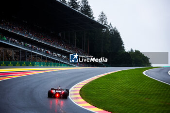 2024-07-27 - 63 RUSSELL George (gbr), Mercedes AMG F1 Team W15, action during the Formula 1 Rolex Belgian Grand Prix 2024, 14th round of the 2024 Formula One World Championship from July 26 to 28, 2024 on the Circuit de Spa-Francorchamps, in Stavelot, Belgium - F1 - BELGIAN GRAND PRIX 2024 - FORMULA 1 - MOTORS