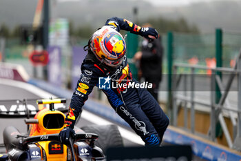 2024-07-27 - PEREZ Sergio (mex), Red Bull Racing RB20, portrait during the Formula 1 Rolex Belgian Grand Prix 2024, 14th round of the 2024 Formula One World Championship from July 26 to 28, 2024 on the Circuit de Spa-Francorchamps, in Stavelot, Belgium - F1 - BELGIAN GRAND PRIX 2024 - FORMULA 1 - MOTORS