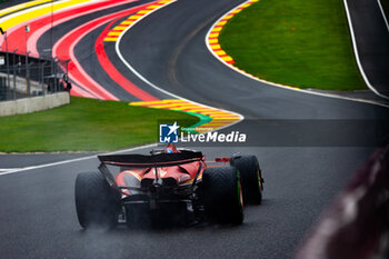 2024-07-27 - 16 LECLERC Charles (mco), Scuderia Ferrari SF-24, action during the Formula 1 Rolex Belgian Grand Prix 2024, 14th round of the 2024 Formula One World Championship from July 26 to 28, 2024 on the Circuit de Spa-Francorchamps, in Stavelot, Belgium - F1 - BELGIAN GRAND PRIX 2024 - FORMULA 1 - MOTORS