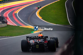 2024-07-27 - 01 VERSTAPPEN Max (nld), Red Bull Racing RB20, action during the Formula 1 Rolex Belgian Grand Prix 2024, 14th round of the 2024 Formula One World Championship from July 26 to 28, 2024 on the Circuit de Spa-Francorchamps, in Stavelot, Belgium - F1 - BELGIAN GRAND PRIX 2024 - FORMULA 1 - MOTORS