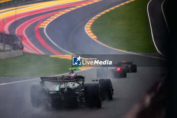 2024-07-27 - 44 HAMILTON Lewis (gbr), Mercedes AMG F1 Team W15, action during the Formula 1 Rolex Belgian Grand Prix 2024, 14th round of the 2024 Formula One World Championship from July 26 to 28, 2024 on the Circuit de Spa-Francorchamps, in Stavelot, Belgium - F1 - BELGIAN GRAND PRIX 2024 - FORMULA 1 - MOTORS