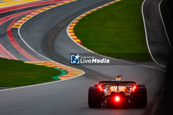 2024-07-27 - 81 PIASTRI Oscar (aus), McLaren F1 Team MCL38, action during the Formula 1 Rolex Belgian Grand Prix 2024, 14th round of the 2024 Formula One World Championship from July 26 to 28, 2024 on the Circuit de Spa-Francorchamps, in Stavelot, Belgium - F1 - BELGIAN GRAND PRIX 2024 - FORMULA 1 - MOTORS