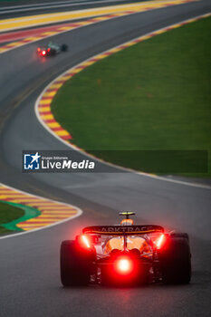 2024-07-27 - 04 NORRIS Lando (gbr), McLaren F1 Team MCL38, action during the Formula 1 Rolex Belgian Grand Prix 2024, 14th round of the 2024 Formula One World Championship from July 26 to 28, 2024 on the Circuit de Spa-Francorchamps, in Stavelot, Belgium - F1 - BELGIAN GRAND PRIX 2024 - FORMULA 1 - MOTORS