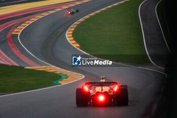 2024-07-27 - 04 NORRIS Lando (gbr), McLaren F1 Team MCL38, action during the Formula 1 Rolex Belgian Grand Prix 2024, 14th round of the 2024 Formula One World Championship from July 26 to 28, 2024 on the Circuit de Spa-Francorchamps, in Stavelot, Belgium - F1 - BELGIAN GRAND PRIX 2024 - FORMULA 1 - MOTORS