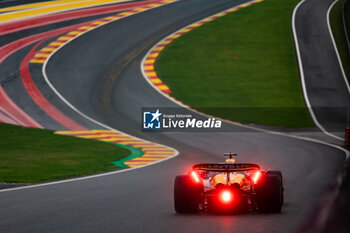 2024-07-27 - 81 PIASTRI Oscar (aus), McLaren F1 Team MCL38, action during the Formula 1 Rolex Belgian Grand Prix 2024, 14th round of the 2024 Formula One World Championship from July 26 to 28, 2024 on the Circuit de Spa-Francorchamps, in Stavelot, Belgium - F1 - BELGIAN GRAND PRIX 2024 - FORMULA 1 - MOTORS