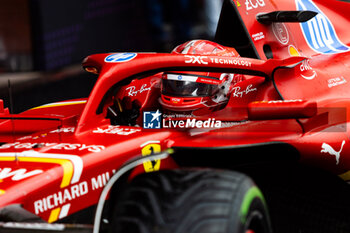 2024-07-27 - LECLERC Charles (mco), Scuderia Ferrari SF-24, portrait during the Formula 1 Rolex Belgian Grand Prix 2024, 14th round of the 2024 Formula One World Championship from July 26 to 28, 2024 on the Circuit de Spa-Francorchamps, in Stavelot, Belgium - F1 - BELGIAN GRAND PRIX 2024 - FORMULA 1 - MOTORS