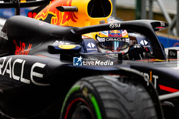 2024-07-27 - PEREZ Sergio (mex), Red Bull Racing RB20, portrait during the Formula 1 Rolex Belgian Grand Prix 2024, 14th round of the 2024 Formula One World Championship from July 26 to 28, 2024 on the Circuit de Spa-Francorchamps, in Stavelot, Belgium - F1 - BELGIAN GRAND PRIX 2024 - FORMULA 1 - MOTORS