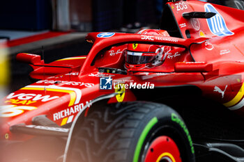 2024-07-27 - LECLERC Charles (mco), Scuderia Ferrari SF-24, portrait during the Formula 1 Rolex Belgian Grand Prix 2024, 14th round of the 2024 Formula One World Championship from July 26 to 28, 2024 on the Circuit de Spa-Francorchamps, in Stavelot, Belgium - F1 - BELGIAN GRAND PRIX 2024 - FORMULA 1 - MOTORS