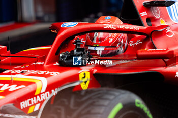 2024-07-27 - LECLERC Charles (mco), Scuderia Ferrari SF-24, portrait during the Formula 1 Rolex Belgian Grand Prix 2024, 14th round of the 2024 Formula One World Championship from July 26 to 28, 2024 on the Circuit de Spa-Francorchamps, in Stavelot, Belgium - F1 - BELGIAN GRAND PRIX 2024 - FORMULA 1 - MOTORS