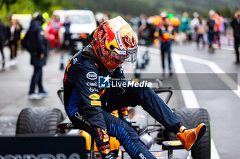 2024-07-27 - VERSTAPPEN Max (ned), Red Bull Racing RB20, portrait during the Formula 1 Rolex Belgian Grand Prix 2024, 14th round of the 2024 Formula One World Championship from July 26 to 28, 2024 on the Circuit de Spa-Francorchamps, in Stavelot, Belgium - F1 - BELGIAN GRAND PRIX 2024 - FORMULA 1 - MOTORS