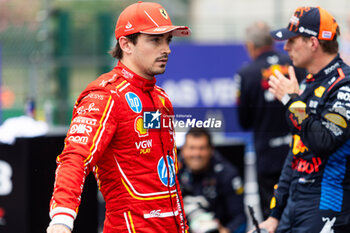 2024-07-27 - LECLERC Charles (mco), Scuderia Ferrari SF-24, portrait during the Formula 1 Rolex Belgian Grand Prix 2024, 14th round of the 2024 Formula One World Championship from July 26 to 28, 2024 on the Circuit de Spa-Francorchamps, in Stavelot, Belgium - F1 - BELGIAN GRAND PRIX 2024 - FORMULA 1 - MOTORS