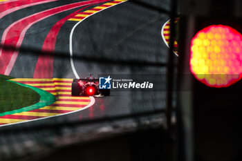 2024-07-27 - 16 LECLERC Charles (mco), Scuderia Ferrari SF-24, action during the Formula 1 Rolex Belgian Grand Prix 2024, 14th round of the 2024 Formula One World Championship from July 26 to 28, 2024 on the Circuit de Spa-Francorchamps, in Stavelot, Belgium - F1 - BELGIAN GRAND PRIX 2024 - FORMULA 1 - MOTORS