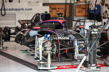 2024-09-19 - Visa Cash App RB F1 Team VCARB 01, mechanical detail during the Formula 1 Singapore Grand Prix 2024, 18th round of the 2024 Formula One World Championship from September 20 to 22, 2024 on the Marina Bay Circuit, in Singapore, Singapore - F1 - SINGAPORE GRAND PRIX 2024 - FORMULA 1 - MOTORS