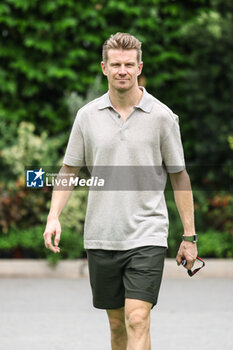 2024-09-19 - HULKENBERG Nico (ger), Haas F1 Team VF-24 Ferrari, portrait during the Formula 1 Singapore Grand Prix 2024, 18th round of the 2024 Formula One World Championship from September 20 to 22, 2024 on the Marina Bay Circuit, in Singapore, Singapore - F1 - SINGAPORE GRAND PRIX 2024 - FORMULA 1 - MOTORS