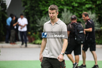 2024-09-19 - HULKENBERG Nico (ger), Haas F1 Team VF-24 Ferrari, portrait during the Formula 1 Singapore Grand Prix 2024, 18th round of the 2024 Formula One World Championship from September 20 to 22, 2024 on the Marina Bay Circuit, in Singapore, Singapore - F1 - SINGAPORE GRAND PRIX 2024 - FORMULA 1 - MOTORS