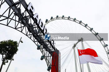 2024-09-19 - paddock illustration during the Formula 1 Singapore Grand Prix 2024, 18th round of the 2024 Formula One World Championship from September 20 to 22, 2024 on the Marina Bay Circuit, in Singapore, Singapore - F1 - SINGAPORE GRAND PRIX 2024 - FORMULA 1 - MOTORS