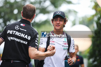 2024-09-19 - KIMI ANTONELLI Andrea (ita), Junior Driver of Mercedes AMG F1 Team, portrait during the Formula 1 Singapore Grand Prix 2024, 18th round of the 2024 Formula One World Championship from September 20 to 22, 2024 on the Marina Bay Circuit, in Singapore, Singapore - F1 - SINGAPORE GRAND PRIX 2024 - FORMULA 1 - MOTORS