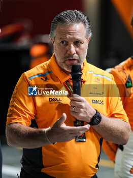 2024-09-19 - BROWN Zak (usa), CEO of of McLaren Racing, portrait during the Formula 1 Singapore Grand Prix 2024, 18th round of the 2024 Formula One World Championship from September 20 to 22, 2024 on the Marina Bay Circuit, in Singapore, Singapore - F1 - SINGAPORE GRAND PRIX 2024 - FORMULA 1 - MOTORS