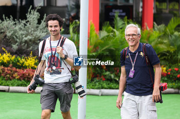 2024-09-19 - Antonin Vincent & Philippe Nanchino during the Formula 1 Singapore Grand Prix 2024, 18th round of the 2024 Formula One World Championship from September 20 to 22, 2024 on the Marina Bay Circuit, in Singapore, Singapore - F1 - SINGAPORE GRAND PRIX 2024 - FORMULA 1 - MOTORS