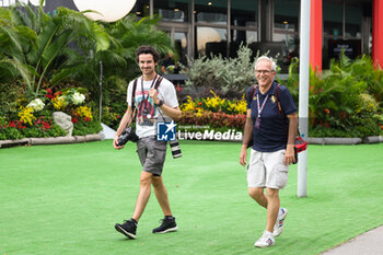 2024-09-19 - Antonin Vincent & Philippe Nanchino during the Formula 1 Singapore Grand Prix 2024, 18th round of the 2024 Formula One World Championship from September 20 to 22, 2024 on the Marina Bay Circuit, in Singapore, Singapore - F1 - SINGAPORE GRAND PRIX 2024 - FORMULA 1 - MOTORS