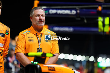 2024-09-19 - BROWN Zak (usa), CEO of of McLaren Racing, portrait during the Formula 1 Singapore Grand Prix 2024, 18th round of the 2024 Formula One World Championship from September 20 to 22, 2024 on the Marina Bay Circuit, in Singapore, Singapore - F1 - SINGAPORE GRAND PRIX 2024 - FORMULA 1 - MOTORS