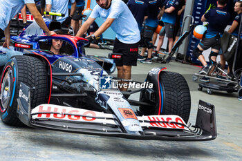 2024-09-20 - Visa Cash App RB F1 Team VCARB 01, mechanical detail during the Formula 1 Singapore Grand Prix 2024, 18th round of the 2024 Formula One World Championship from September 20 to 22, 2024 on the Marina Bay Circuit, in Singapore, Singapore - F1 - SINGAPORE GRAND PRIX 2024 - FORMULA 1 - MOTORS