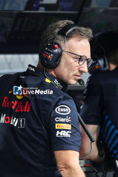 2024-09-20 - HORNER Christian (gbr), Team Principal of Red Bull Racing, portrait during the Formula 1 Singapore Grand Prix 2024, 18th round of the 2024 Formula One World Championship from September 20 to 22, 2024 on the Marina Bay Circuit, in Singapore, Singapore - F1 - SINGAPORE GRAND PRIX 2024 - FORMULA 1 - MOTORS