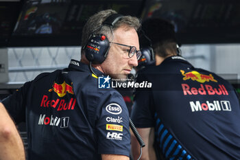 2024-09-20 - HORNER Christian (gbr), Team Principal of Red Bull Racing, portrait during the Formula 1 Singapore Grand Prix 2024, 18th round of the 2024 Formula One World Championship from September 20 to 22, 2024 on the Marina Bay Circuit, in Singapore, Singapore - F1 - SINGAPORE GRAND PRIX 2024 - FORMULA 1 - MOTORS