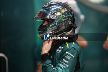 2024-09-20 - STROLL Lance (can), Aston Martin F1 Team AMR24, portrait during the Formula 1 Singapore Grand Prix 2024, 18th round of the 2024 Formula One World Championship from September 20 to 22, 2024 on the Marina Bay Circuit, in Singapore, Singapore - F1 - SINGAPORE GRAND PRIX 2024 - FORMULA 1 - MOTORS