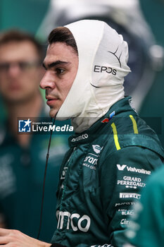 2024-09-20 - STROLL Lance (can), Aston Martin F1 Team AMR24, portrait during the Formula 1 Singapore Grand Prix 2024, 18th round of the 2024 Formula One World Championship from September 20 to 22, 2024 on the Marina Bay Circuit, in Singapore, Singapore - F1 - SINGAPORE GRAND PRIX 2024 - FORMULA 1 - MOTORS