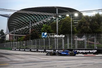 2024-09-20 - 43 COLAPINTO Franco (arg), Williams Racing FW46, action during the Formula 1 Singapore Grand Prix 2024, 18th round of the 2024 Formula One World Championship from September 20 to 22, 2024 on the Marina Bay Circuit, in Singapore, Singapore - F1 - SINGAPORE GRAND PRIX 2024 - FORMULA 1 - MOTORS