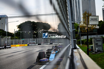 2024-09-20 - 31 OCON Esteban (fra), Alpine F1 Team A524, action during the Formula 1 Singapore Grand Prix 2024, 18th round of the 2024 Formula One World Championship from September 20 to 22, 2024 on the Marina Bay Circuit, in Singapore, Singapore - F1 - SINGAPORE GRAND PRIX 2024 - FORMULA 1 - MOTORS