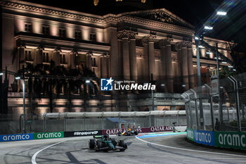 2024-09-20 - 18 STROLL Lance (can), Aston Martin F1 Team AMR24, action during the Formula 1 Singapore Grand Prix 2024, 18th round of the 2024 Formula One World Championship from September 20 to 22, 2024 on the Marina Bay Circuit, in Singapore, Singapore - F1 - SINGAPORE GRAND PRIX 2024 - FORMULA 1 - MOTORS