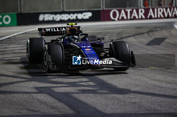 2024-09-20 - 43 COLAPINTO Franco (arg), Williams Racing FW46, action during the Formula 1 Singapore Grand Prix 2024, 18th round of the 2024 Formula One World Championship from September 20 to 22, 2024 on the Marina Bay Circuit, in Singapore, Singapore - F1 - SINGAPORE GRAND PRIX 2024 - FORMULA 1 - MOTORS