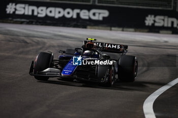 2024-09-20 - 43 COLAPINTO Franco (arg), Williams Racing FW46, action during the Formula 1 Singapore Grand Prix 2024, 18th round of the 2024 Formula One World Championship from September 20 to 22, 2024 on the Marina Bay Circuit, in Singapore, Singapore - F1 - SINGAPORE GRAND PRIX 2024 - FORMULA 1 - MOTORS