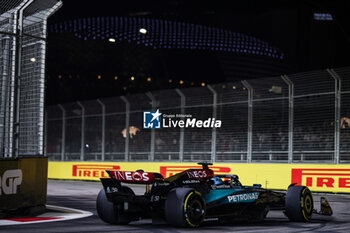 2024-09-20 - 63 RUSSELL George (gbr), Mercedes AMG F1 Team W15, action during the Formula 1 Singapore Grand Prix 2024, 18th round of the 2024 Formula One World Championship from September 20 to 22, 2024 on the Marina Bay Circuit, in Singapore, Singapore - F1 - SINGAPORE GRAND PRIX 2024 - FORMULA 1 - MOTORS