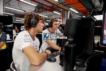 2024-09-20 - SCHUMACHER Mick, Junior Driver of Mercedes AMG F1 Team, portrait KIMI ANTONELLI Andrea (ita), Junior Driver of Mercedes AMG F1 Team, portrait during the Formula 1 Singapore Grand Prix 2024, 18th round of the 2024 Formula One World Championship from September 20 to 22, 2024 on the Marina Bay Circuit, in Singapore, Singapore - F1 - SINGAPORE GRAND PRIX 2024 - FORMULA 1 - MOTORS