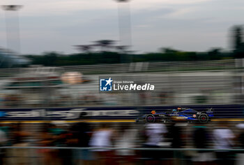 2024-09-20 - 23 ALBON Alexander (tha), Williams Racing FW45, action during the Formula 1 Singapore Grand Prix 2024, 18th round of the 2024 Formula One World Championship from September 20 to 22, 2024 on the Marina Bay Circuit, in Singapore, Singapore - F1 - SINGAPORE GRAND PRIX 2024 - FORMULA 1 - MOTORS