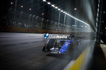 2024-09-20 - 23 ALBON Alexander (tha), Williams Racing FW45, action during the Formula 1 Singapore Grand Prix 2024, 18th round of the 2024 Formula One World Championship from September 20 to 22, 2024 on the Marina Bay Circuit, in Singapore, Singapore - F1 - SINGAPORE GRAND PRIX 2024 - FORMULA 1 - MOTORS