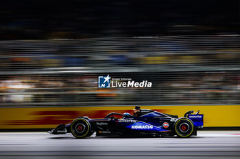 2024-09-20 - 23 ALBON Alexander (tha), Williams Racing FW45, action during the Formula 1 Singapore Grand Prix 2024, 18th round of the 2024 Formula One World Championship from September 20 to 22, 2024 on the Marina Bay Circuit, in Singapore, Singapore - F1 - SINGAPORE GRAND PRIX 2024 - FORMULA 1 - MOTORS