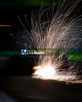 2024-09-20 - 18 STROLL Lance (can), Aston Martin F1 Team AMR24, action during the Formula 1 Singapore Grand Prix 2024, 18th round of the 2024 Formula One World Championship from September 20 to 22, 2024 on the Marina Bay Circuit, in Singapore, Singapore - F1 - SINGAPORE GRAND PRIX 2024 - FORMULA 1 - MOTORS