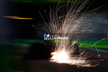 2024-09-20 - 18 STROLL Lance (can), Aston Martin F1 Team AMR24, action during the Formula 1 Singapore Grand Prix 2024, 18th round of the 2024 Formula One World Championship from September 20 to 22, 2024 on the Marina Bay Circuit, in Singapore, Singapore - F1 - SINGAPORE GRAND PRIX 2024 - FORMULA 1 - MOTORS