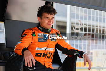 2024-10-17 - NORRIS Lando (gbr), McLaren F1 Team MCL38, portrait during the Formula 1 Pirelli United States Grand Prix 2024, 19th round of the 2024 Formula One World Championship from October 18 to 20, 2024 on the Circuit of the Americas, in Austin, United States of America - F1 - US GRAND PRIX 2024 - FORMULA 1 - MOTORS