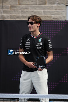 2024-10-17 - RUSSELL George (gbr), Mercedes AMG F1 Team W15, portrait during the Formula 1 Pirelli United States Grand Prix 2024, 19th round of the 2024 Formula One World Championship from October 18 to 20, 2024 on the Circuit of the Americas, in Austin, United States of America - F1 - US GRAND PRIX 2024 - FORMULA 1 - MOTORS