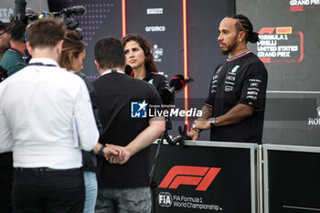 2024-10-17 - HAMILTON Lewis (gbr), Mercedes AMG F1 Team W15, portrait during the Formula 1 Pirelli United States Grand Prix 2024, 19th round of the 2024 Formula One World Championship from October 18 to 20, 2024 on the Circuit of the Americas, in Austin, United States of America - F1 - US GRAND PRIX 2024 - FORMULA 1 - MOTORS